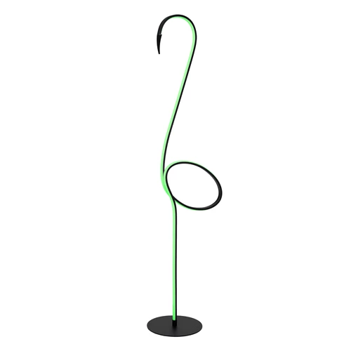 Lucide FLAMINGO - Vloerlamp - LED - RGB - Multicolor - detail 1